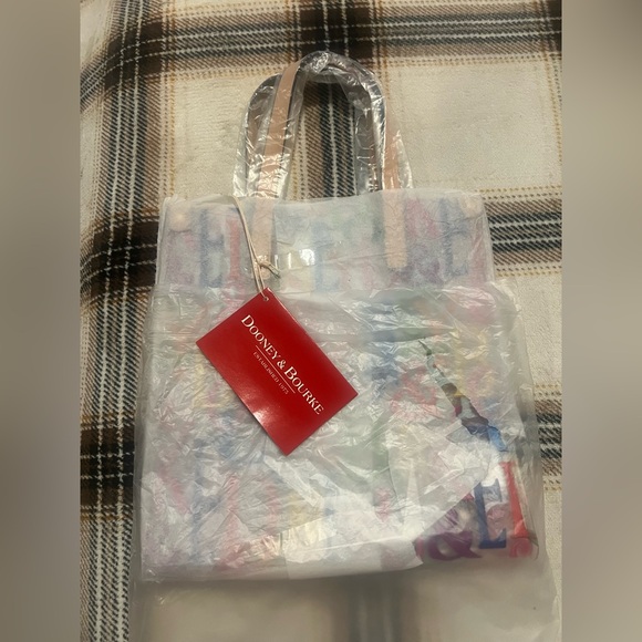 Vintage Dooney & Bourke Clear tote bag (Brand new with tags) - Picture 4 of 4